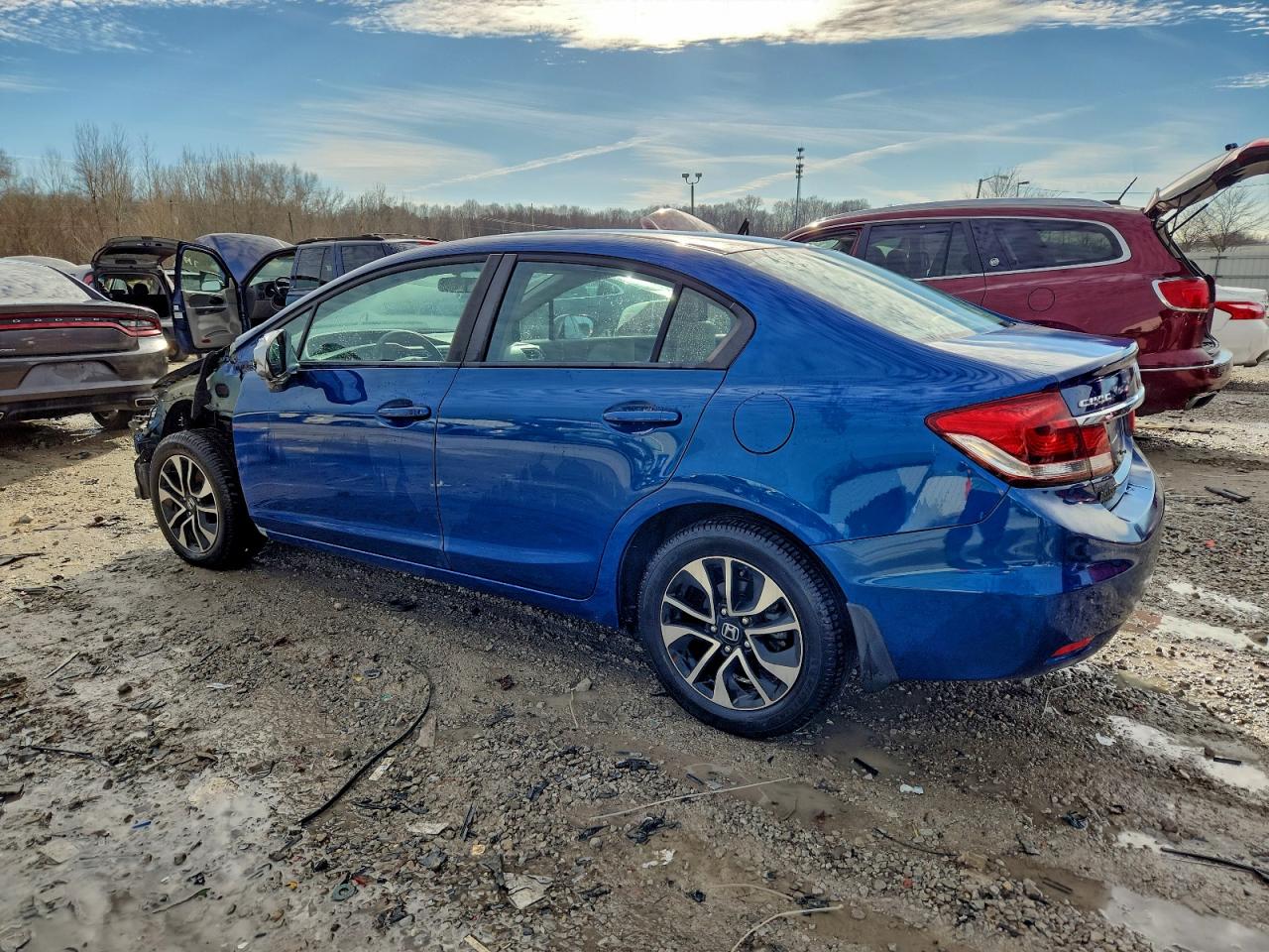 2015 HONDA CIVIC EX photo 2