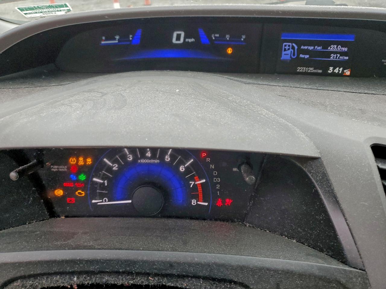2012 HONDA CIVIC LX photo 9