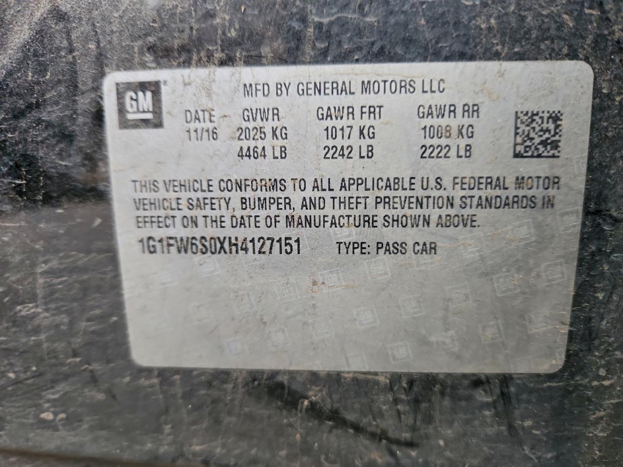 2017 CHEVROLET BOLT EV LT photo 12