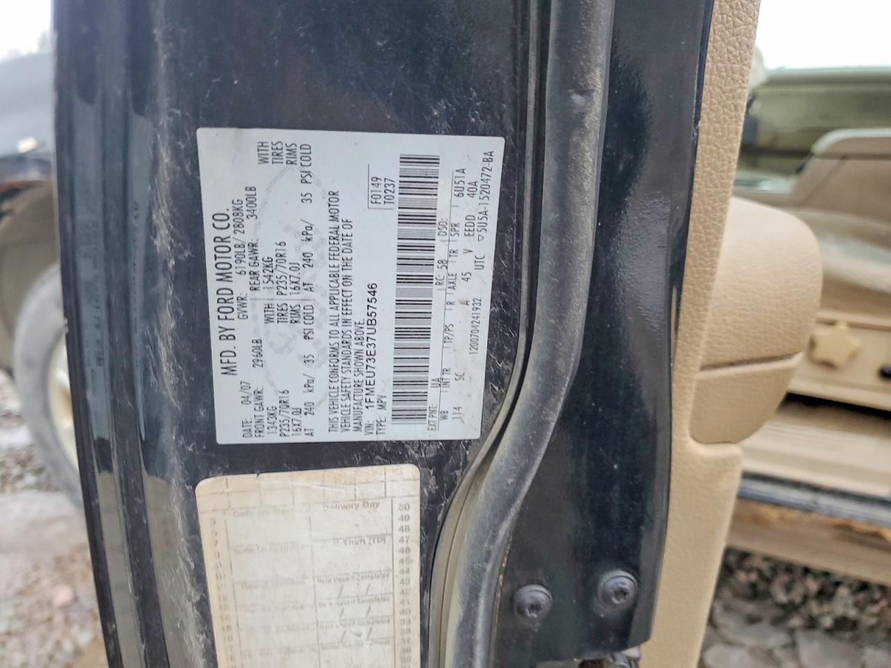 2007 FORD EXPLORER XLT photo 13