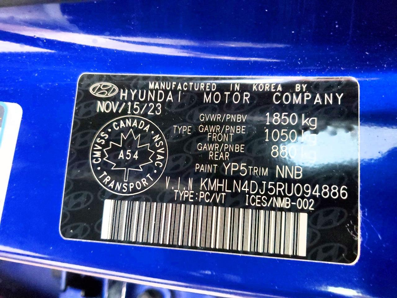 2024 HYUNDAI ELANTRA LIMITED photo 13