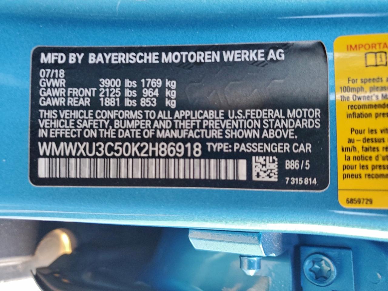 2019 MINI COOPER S photo 12