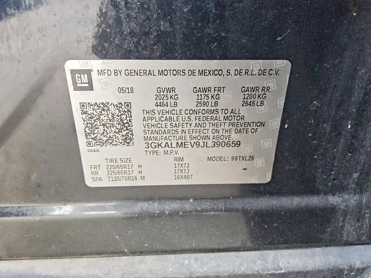 2018 GMC TERRAIN SLE photo 13