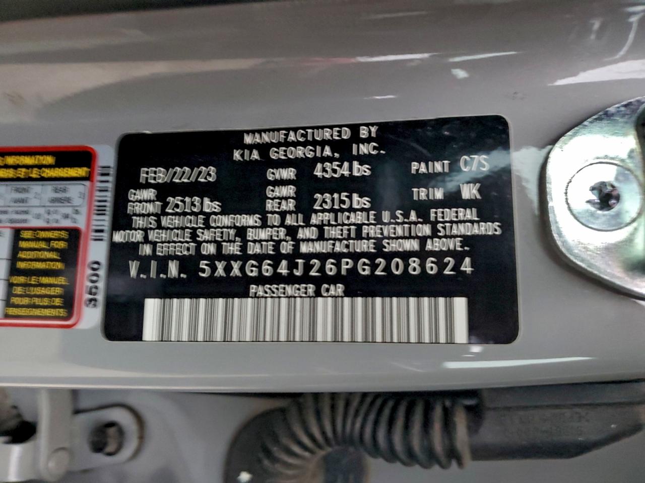 2023 KIA K5 GT LINE photo 12