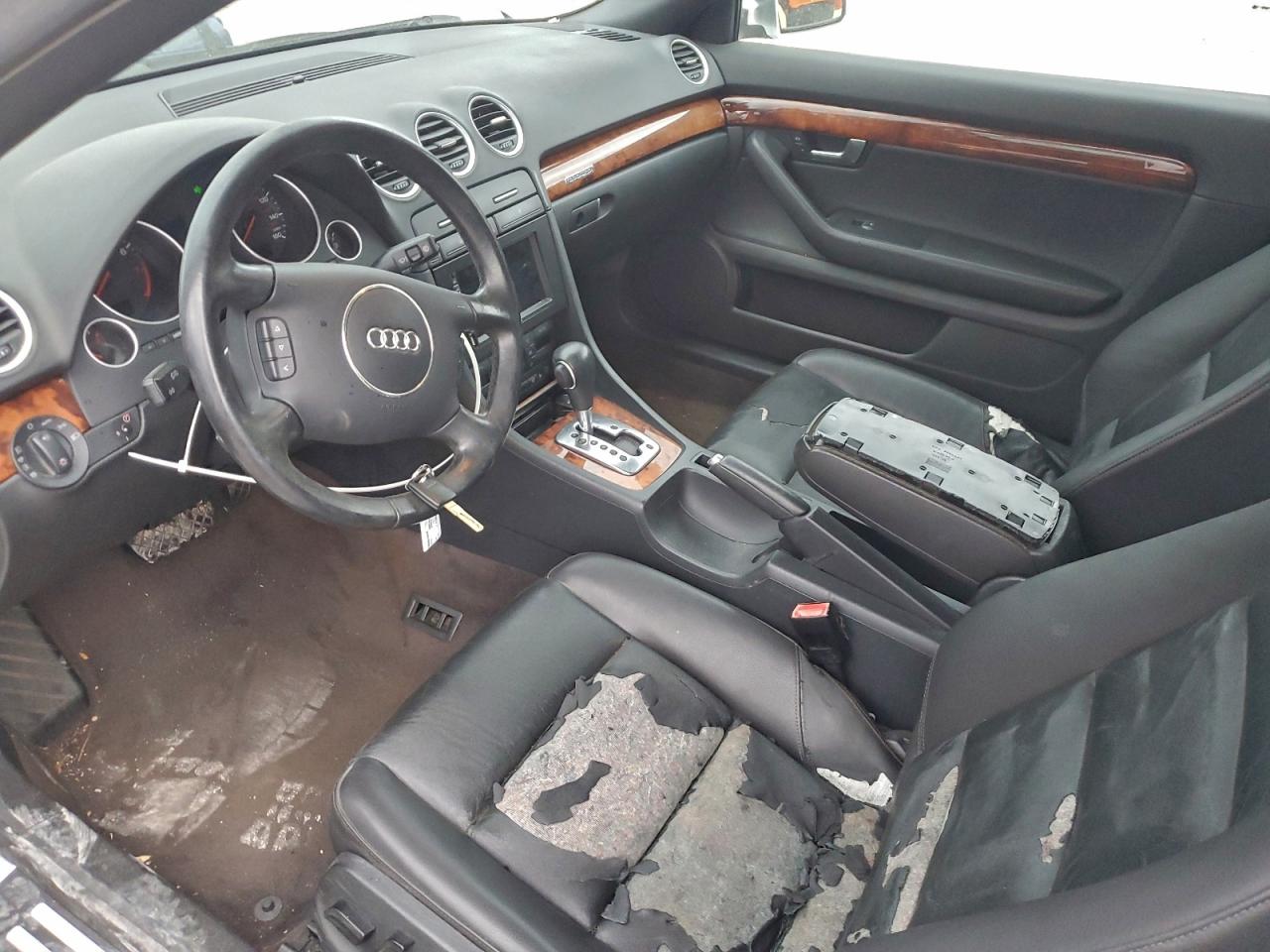 2005 AUDI A4 QUATTRO CABRIOLET photo 8