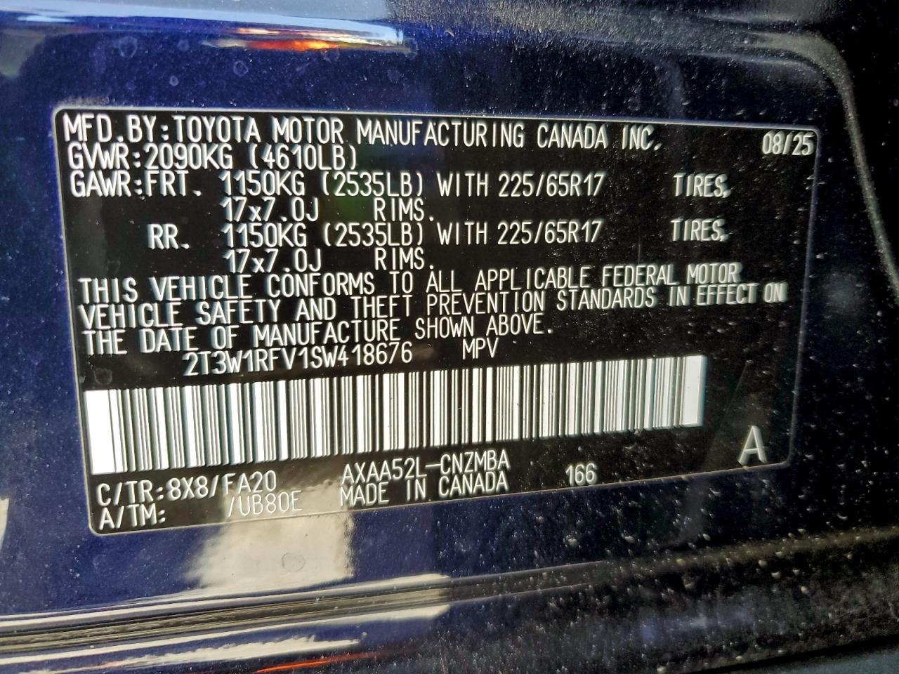 2025 TOYOTA RAV4 XLE photo 14