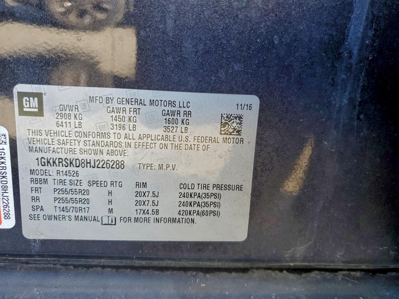 2017 GMC ACADIA LIMITED SLT-2 photo 13