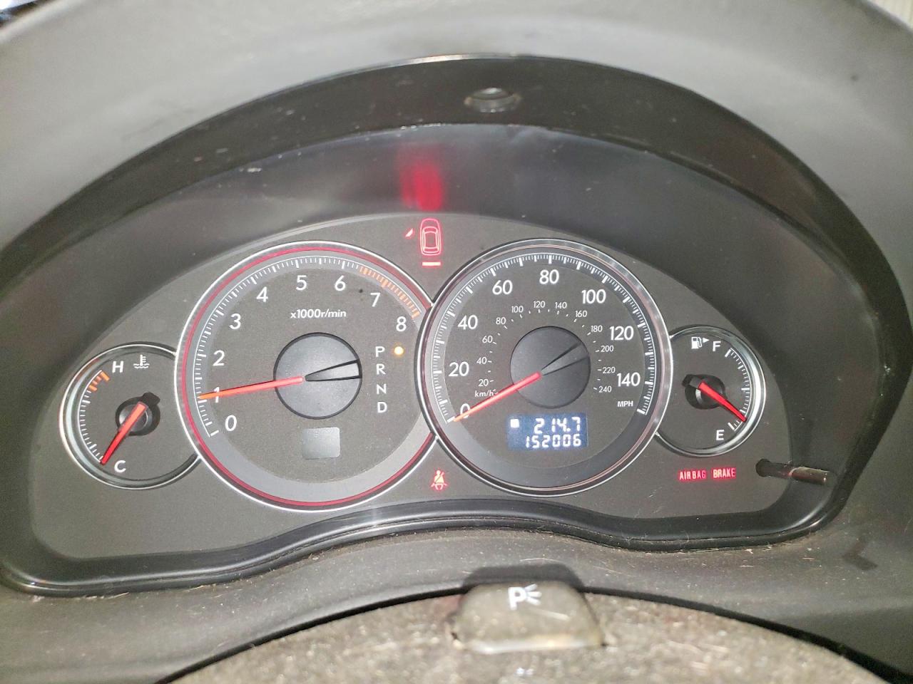 2008 SUBARU LEGACY photo 9