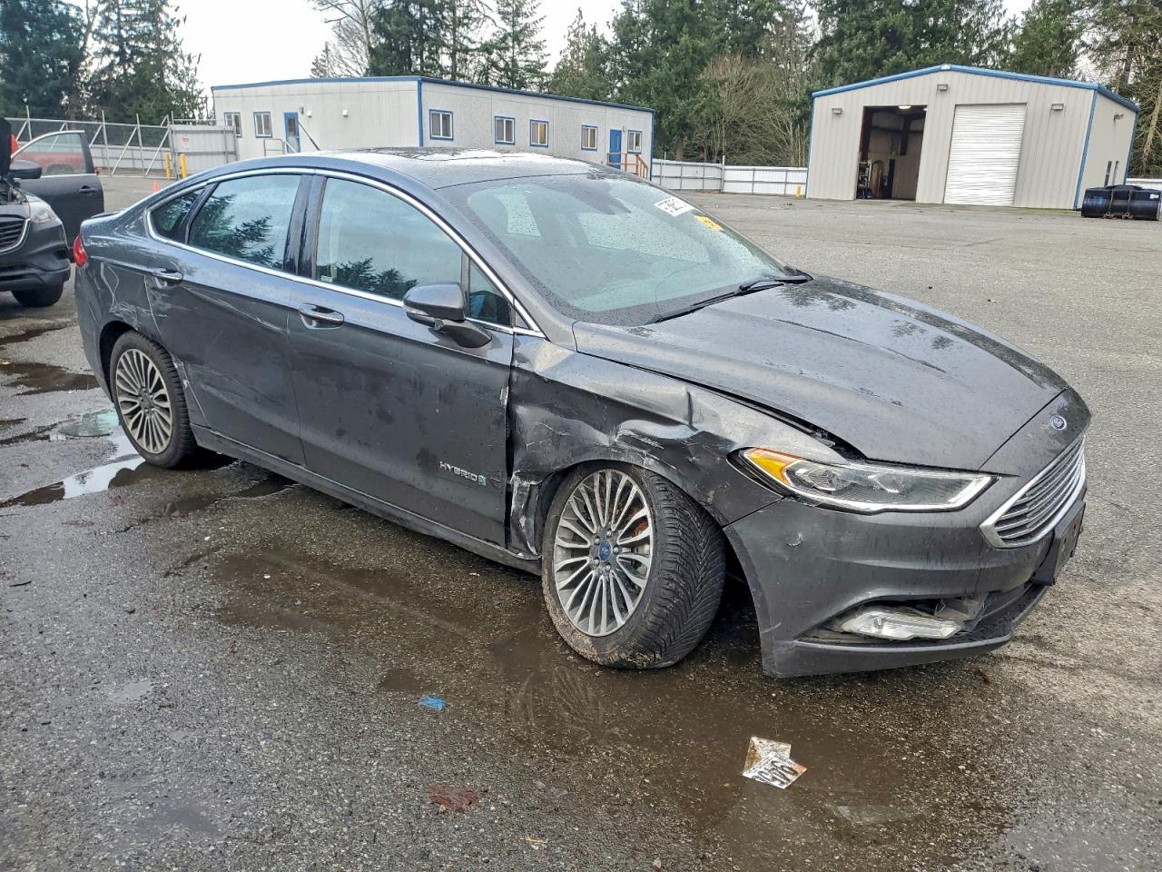 2018 FORD FUSION TITANIUM/PLATINUM HEV photo 4