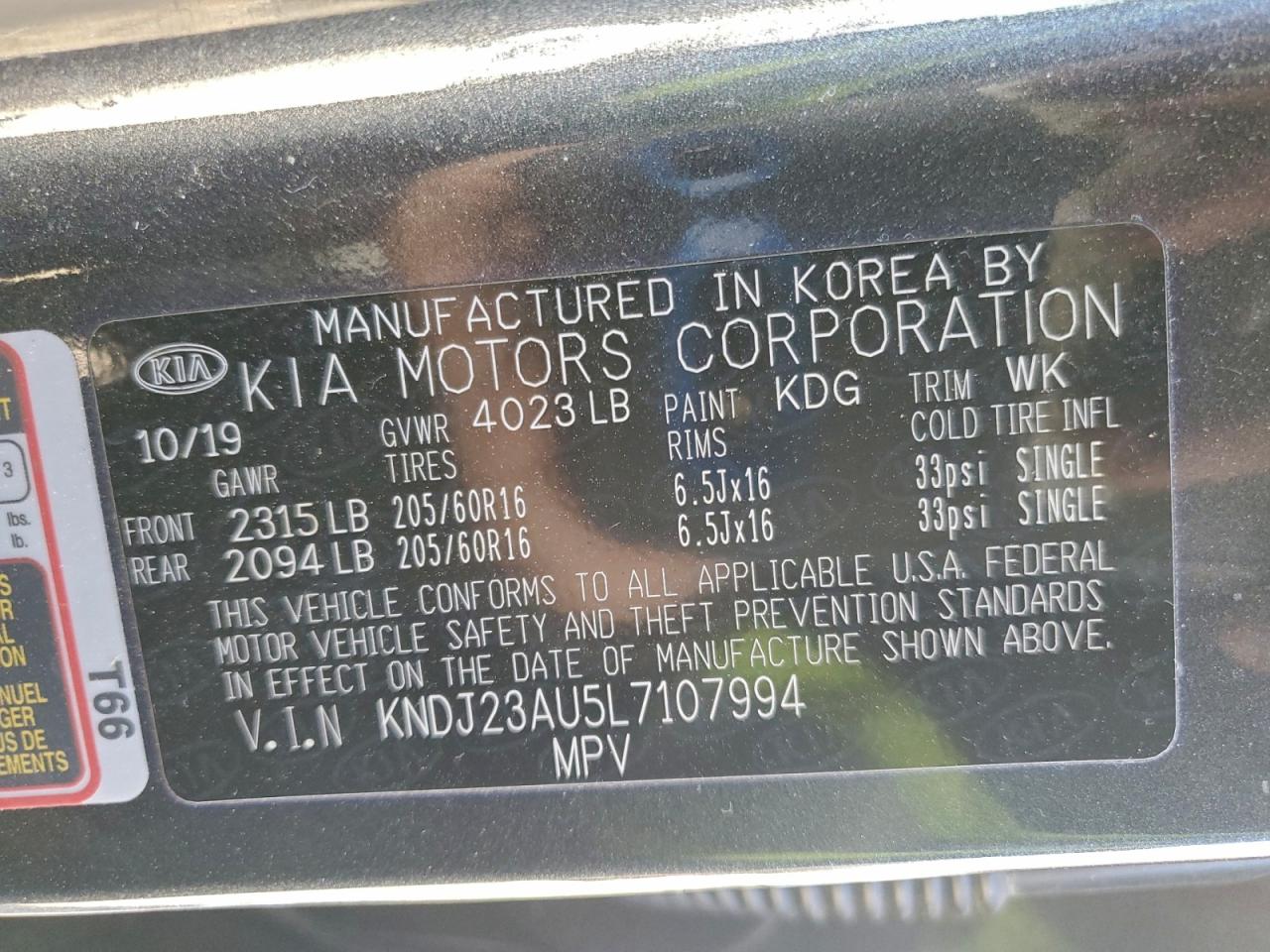 2020 KIA SOUL LX photo 25