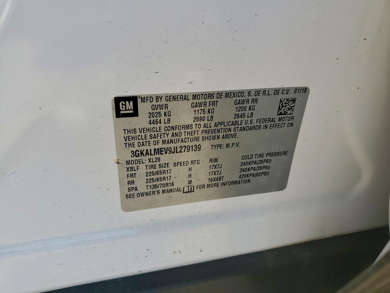 2018 GMC TERRAIN SLE photo 13