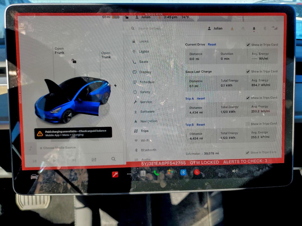 2023 TESLA MODEL 3 photo 9