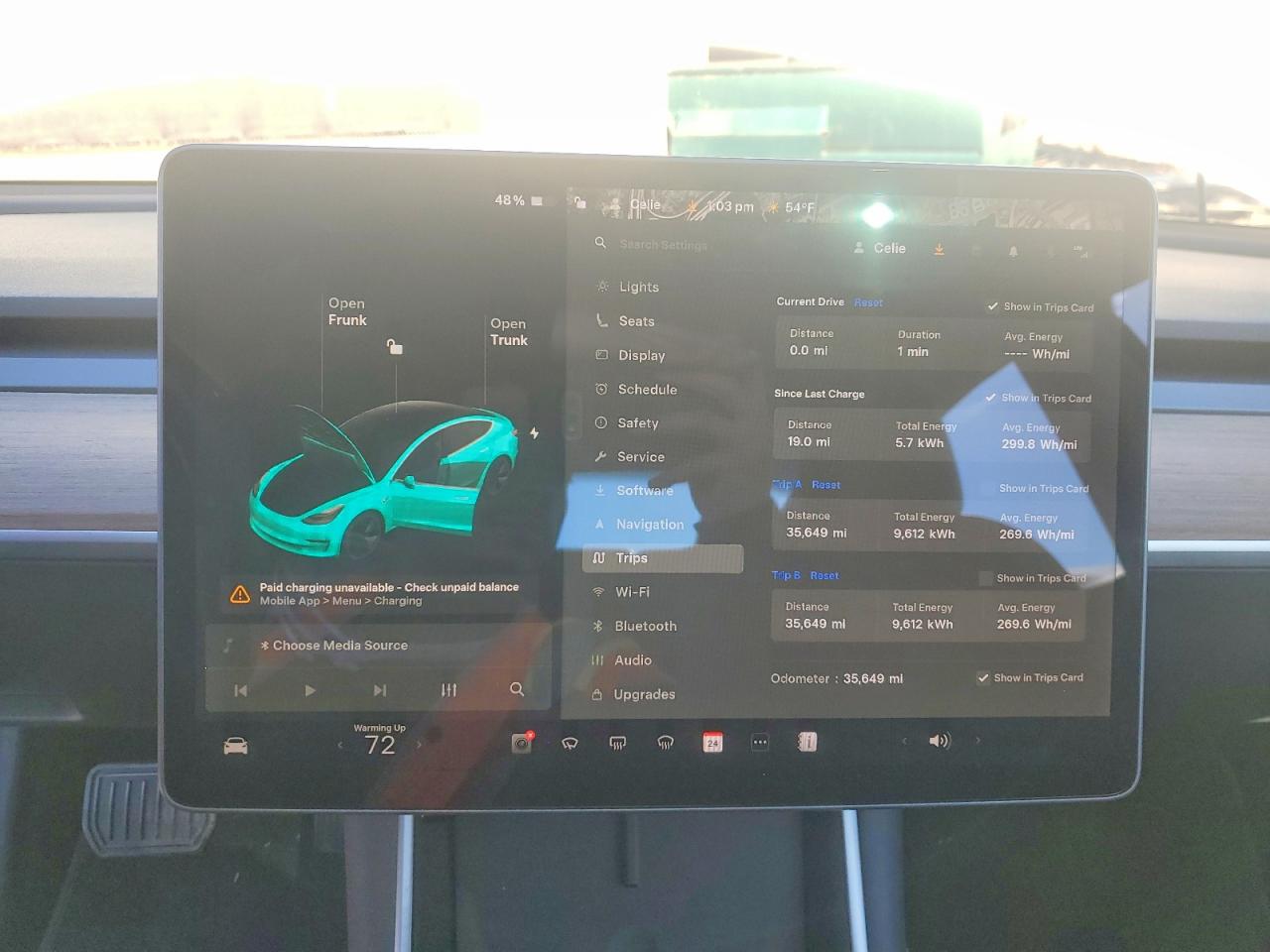2019 TESLA MODEL 3 photo 9