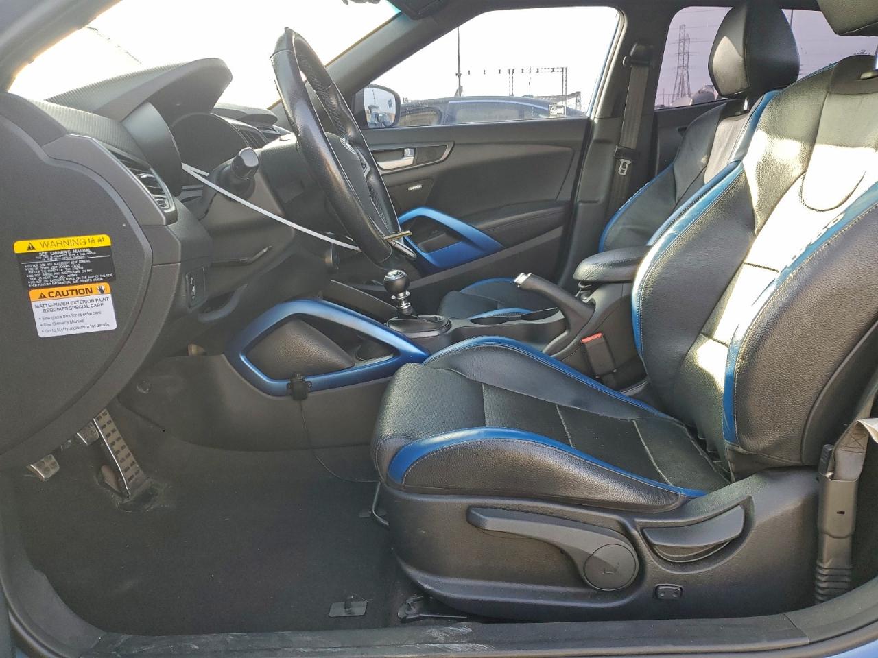 2016 HYUNDAI VELOSTER TURBO photo 7
