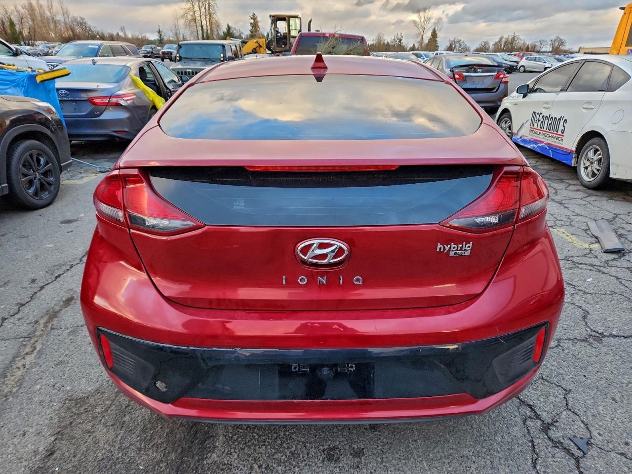 2019 HYUNDAI IONIQ BLUE photo 6