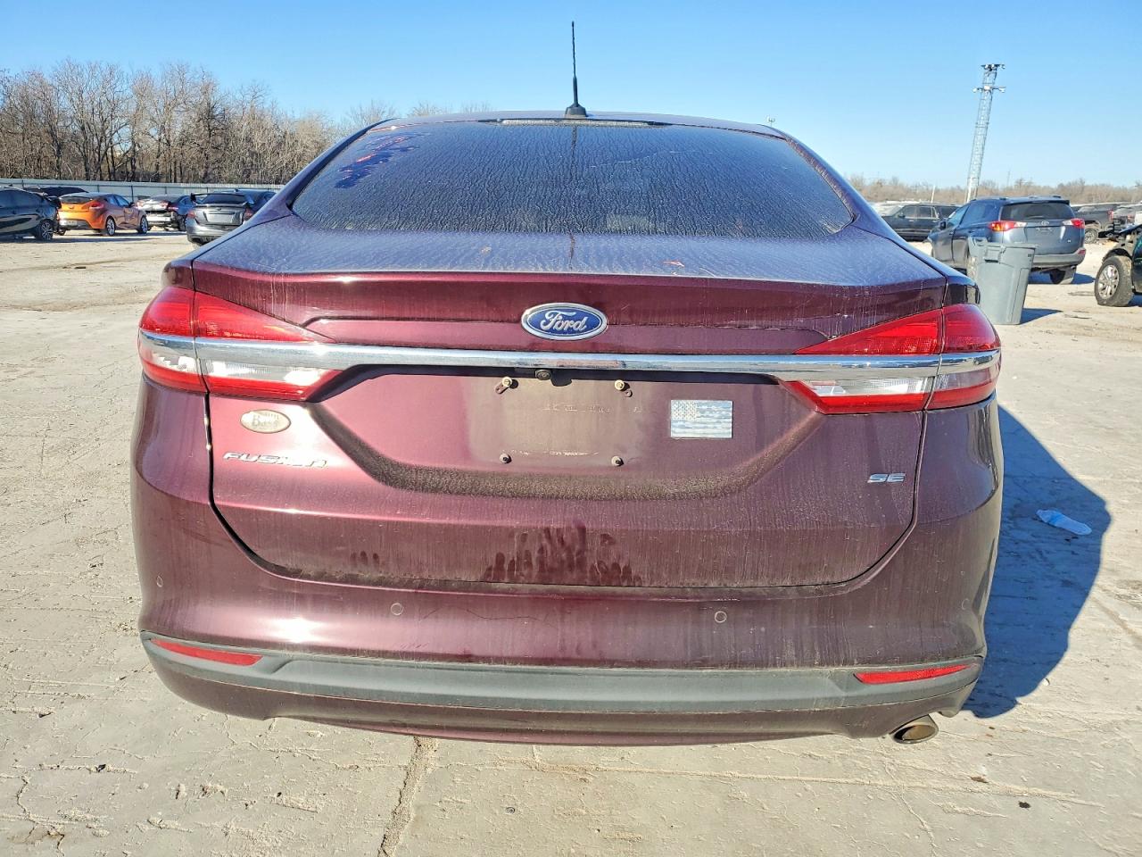 2017 FORD FUSION SE photo 6