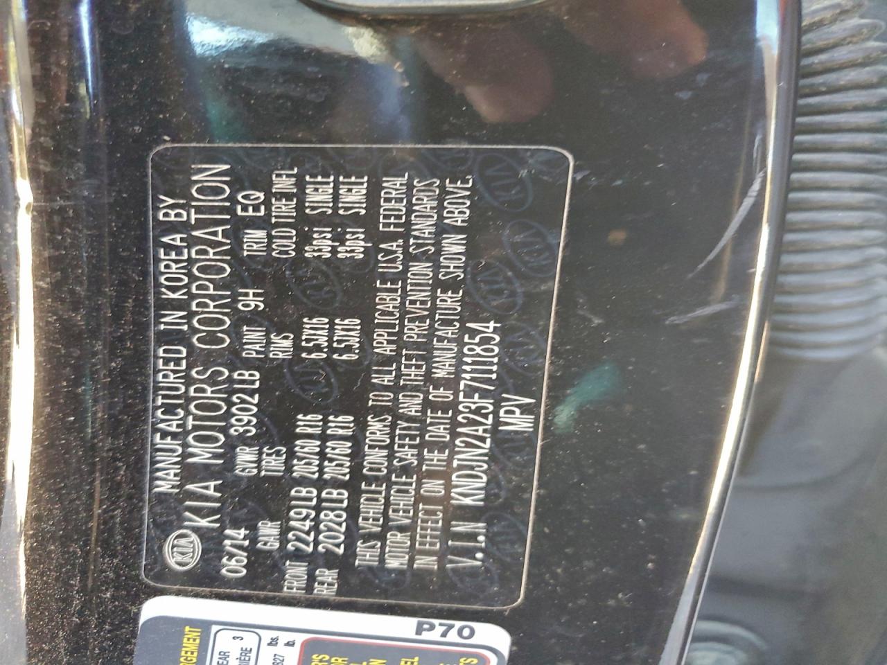 2015 KIA SOUL photo 12