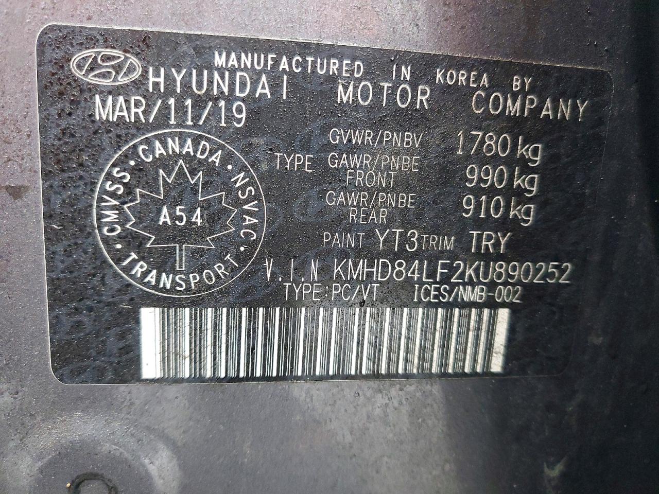 2019 HYUNDAI ELANTRA SEL photo 13