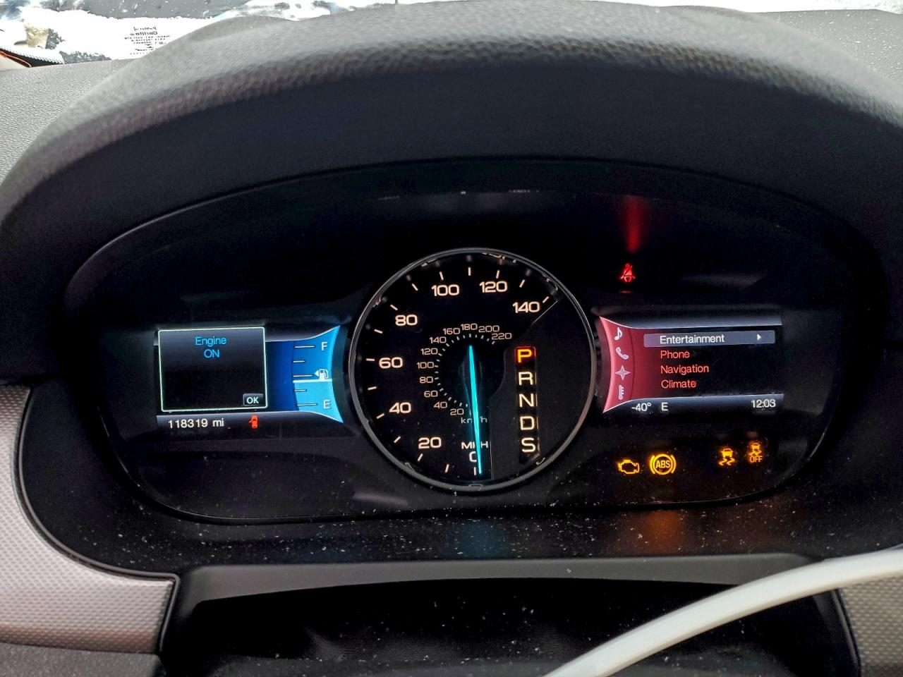 2013 FORD EDGE SEL photo 9