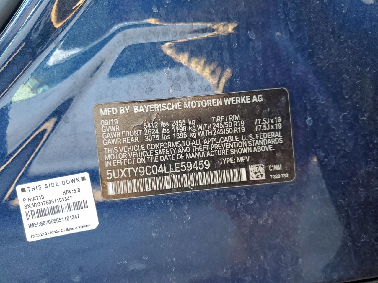 2020 BMW X3 XDRIVEM40I photo 27
