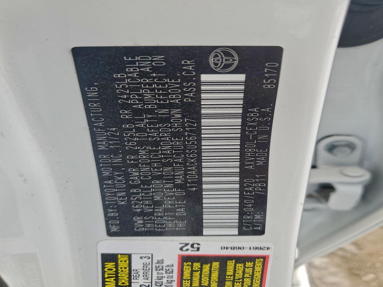 2025 TOYOTA CAMRY XSE photo 13