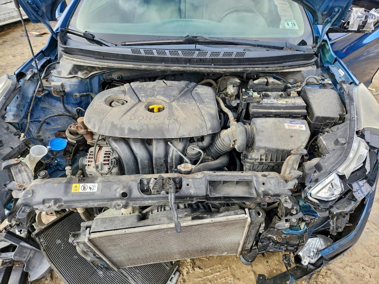 2014 HYUNDAI ELANTRA SE photo 11