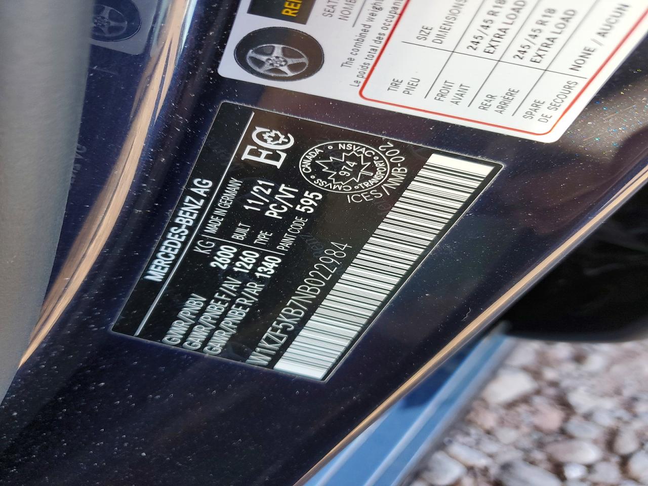 2022 MERCEDES-BENZ E 450 4MATIC photo 12
