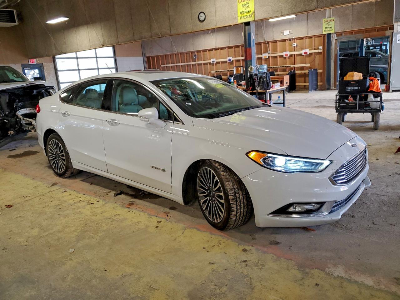 2017 FORD FUSION TITANIUM HEV photo 4