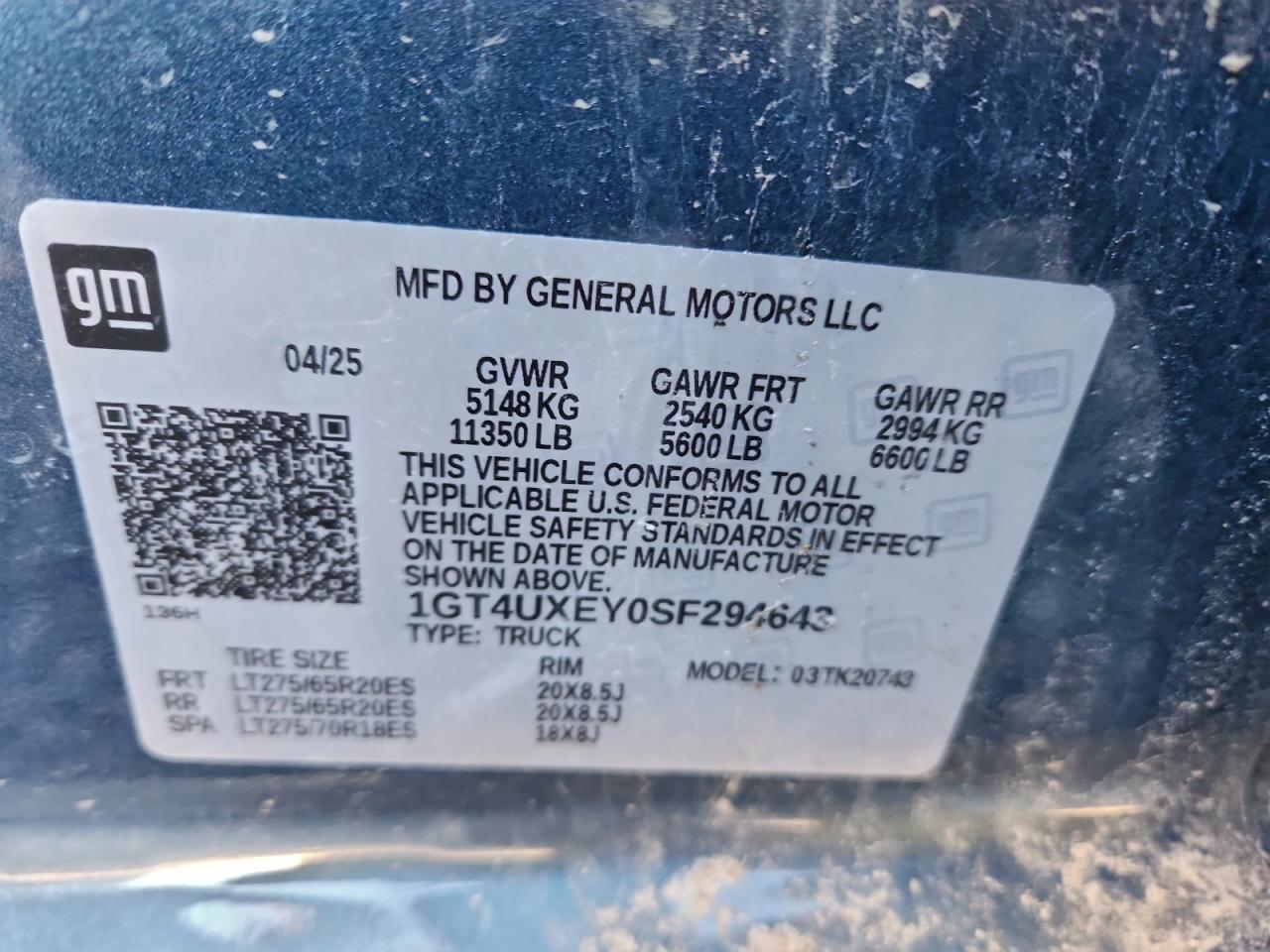 2025 GMC SIERRA K2500 DENALI ULTIMATE photo 12
