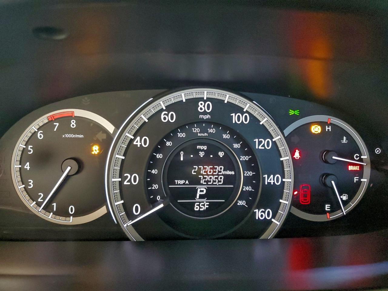 2014 HONDA ACCORD LX photo 9