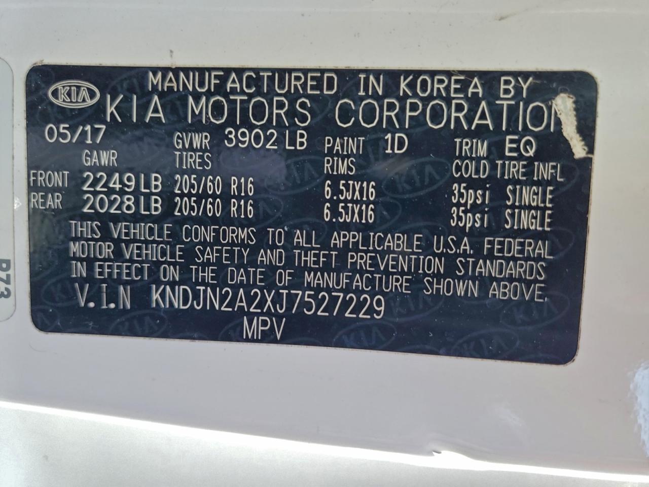 2018 KIA SOUL photo 12