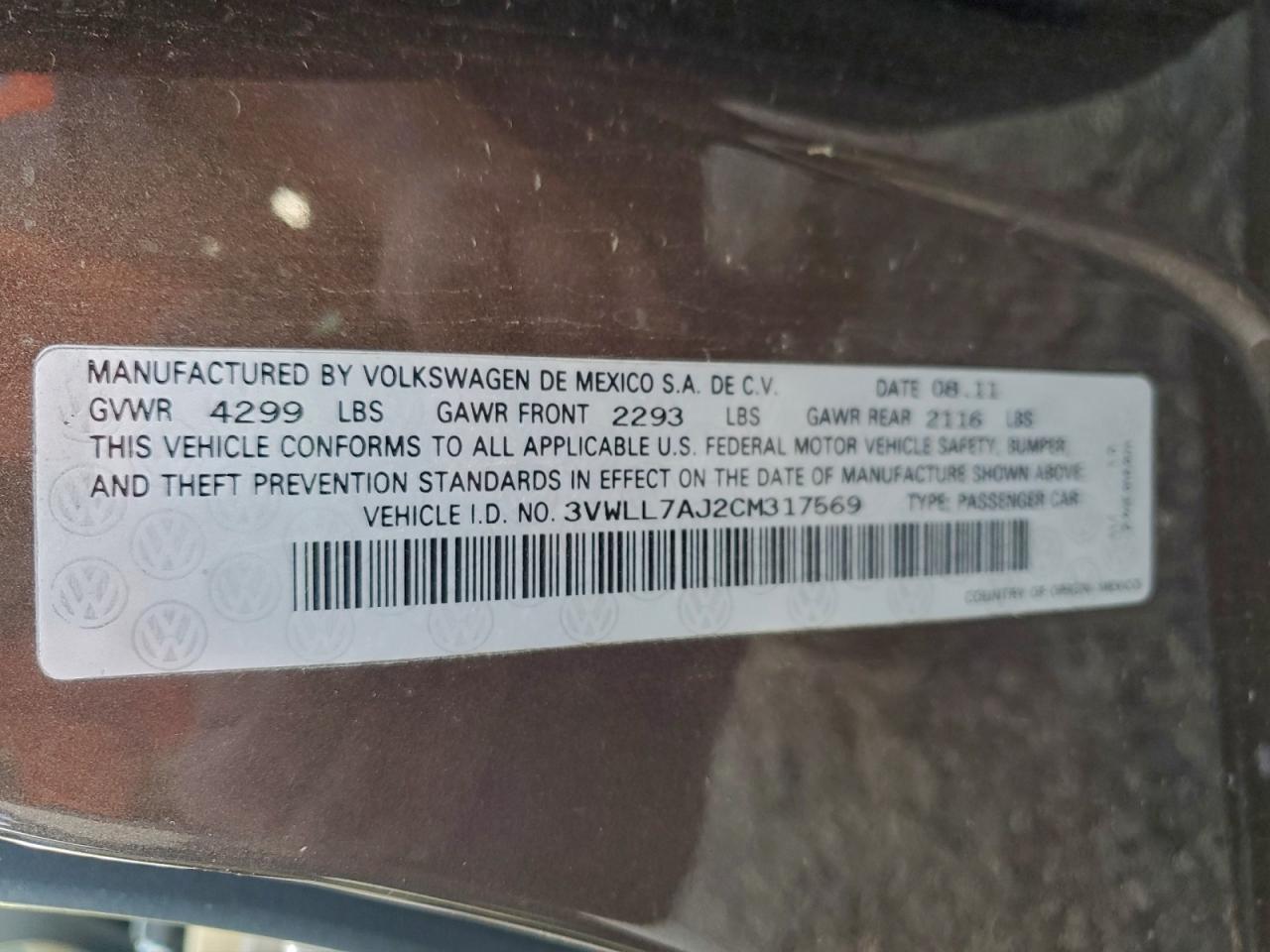 2012 VOLKSWAGEN JETTA TDI photo 12