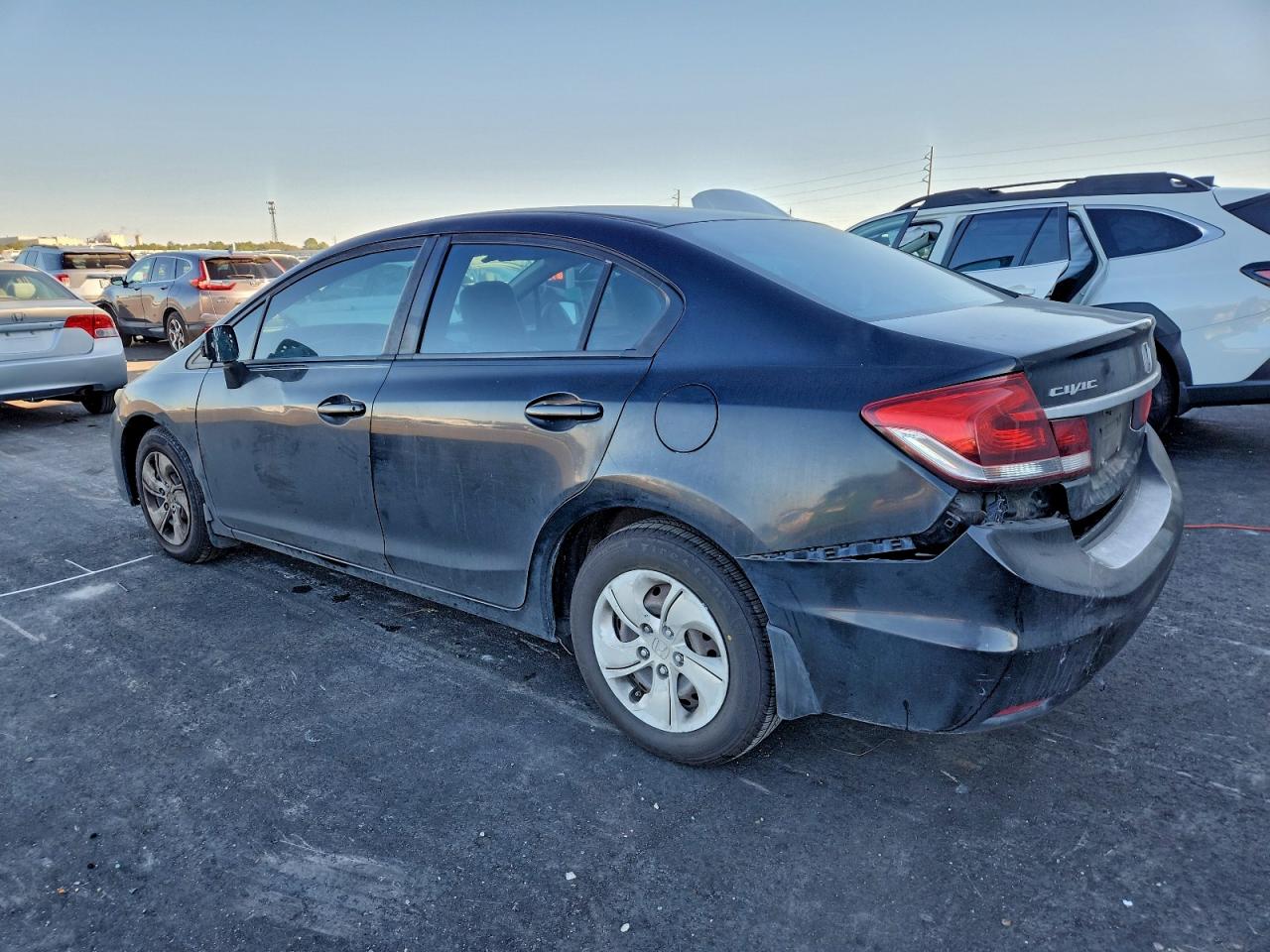 2013 HONDA CIVIC LX photo 2