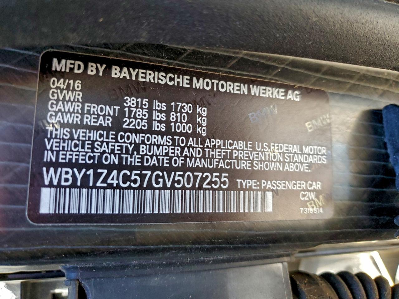 2016 BMW I3 REX photo 12