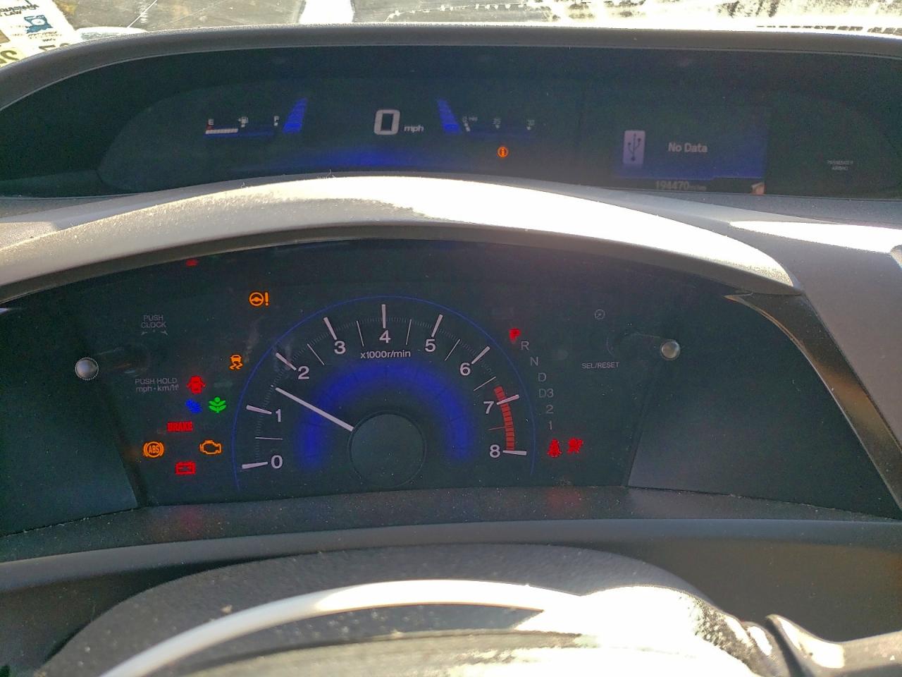 2012 HONDA CIVIC LX photo 9