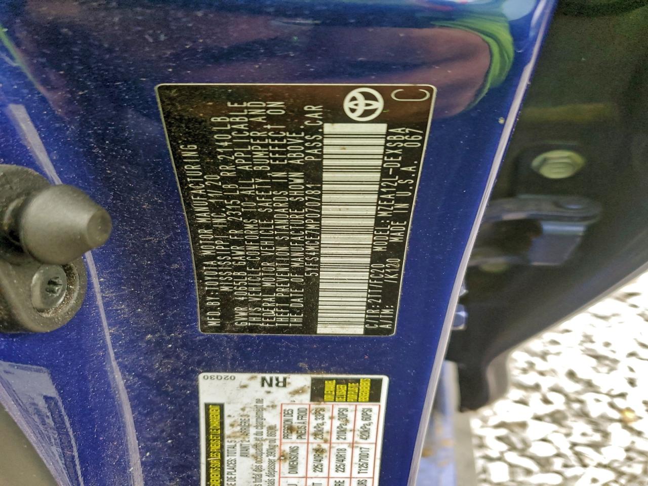 2021 TOYOTA COROLLA SE photo 34
