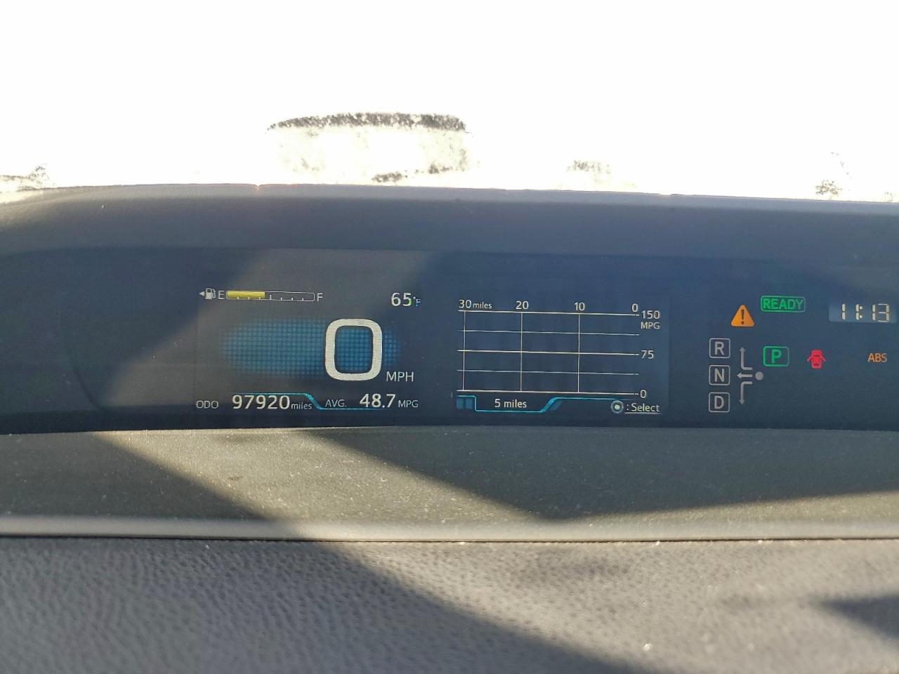 2016 TOYOTA PRIUS photo 9