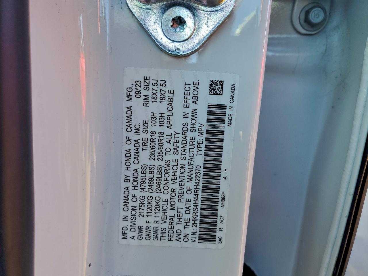 2024 HONDA CR-V EX photo 13