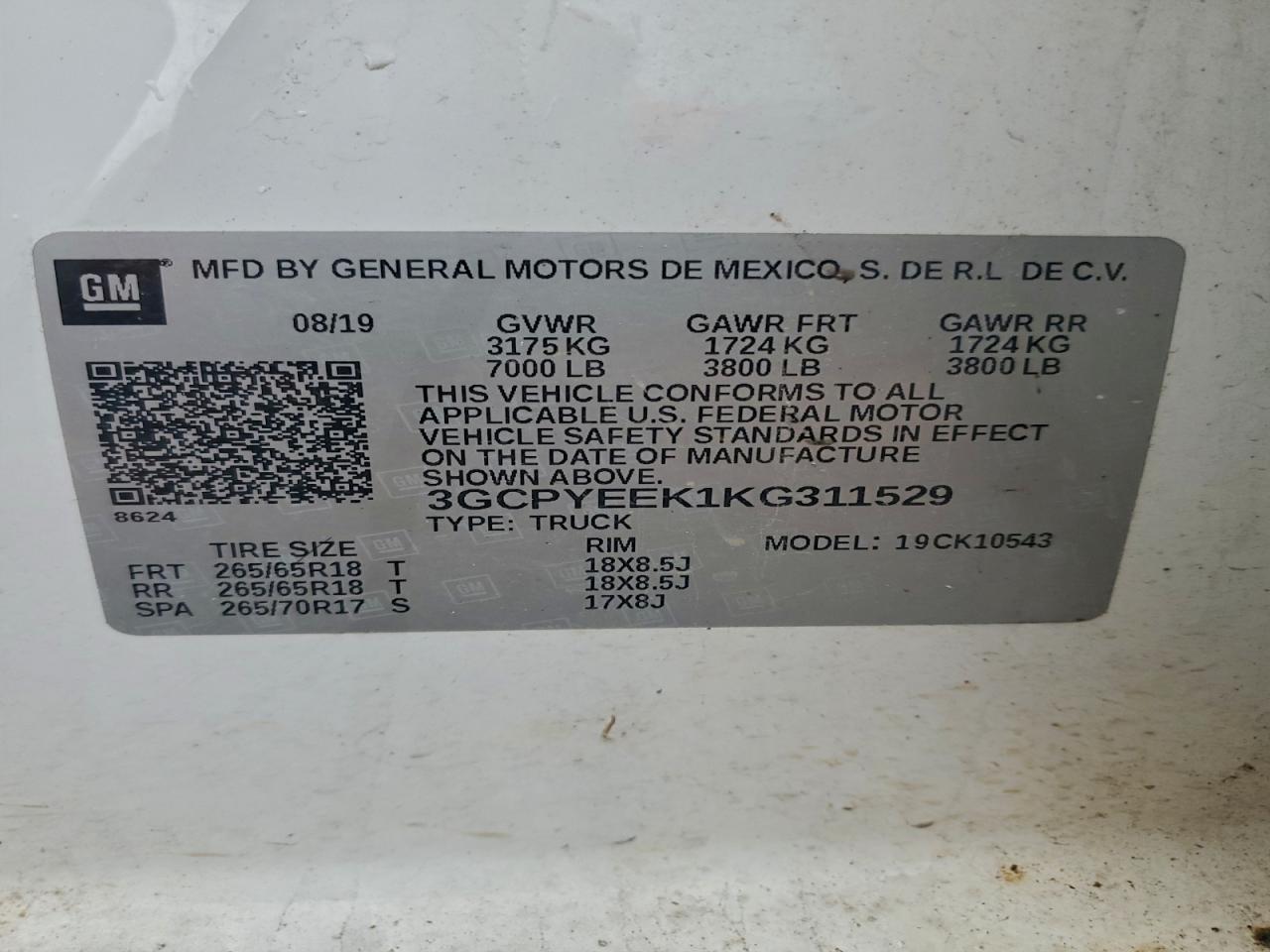 2019 CHEVROLET SILVERADO K1500 RST photo 12