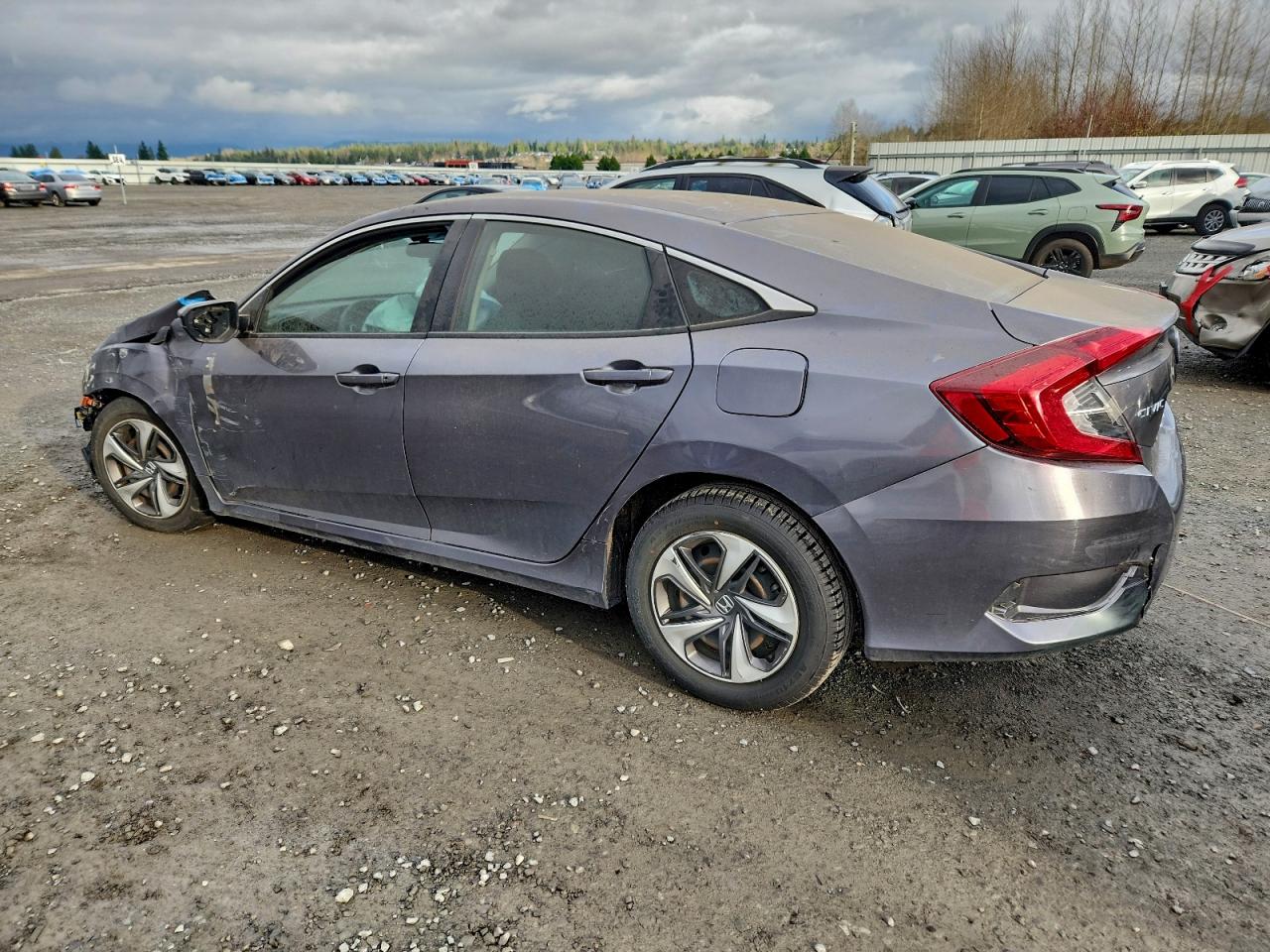 2020 HONDA CIVIC LX photo 2