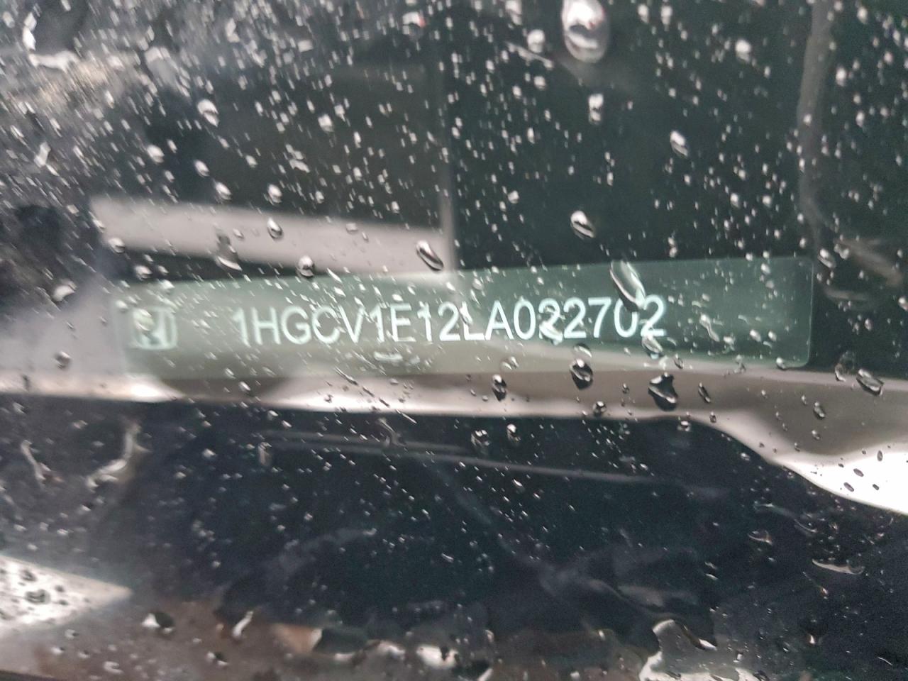 2020 HONDA ACCORD LX photo 12