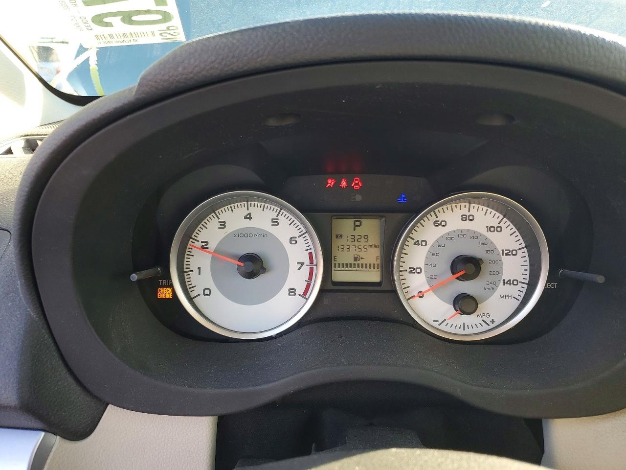2014 SUBARU IMPREZA photo 9