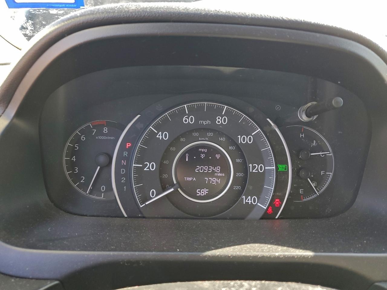 2014 HONDA CR-V LX photo 9