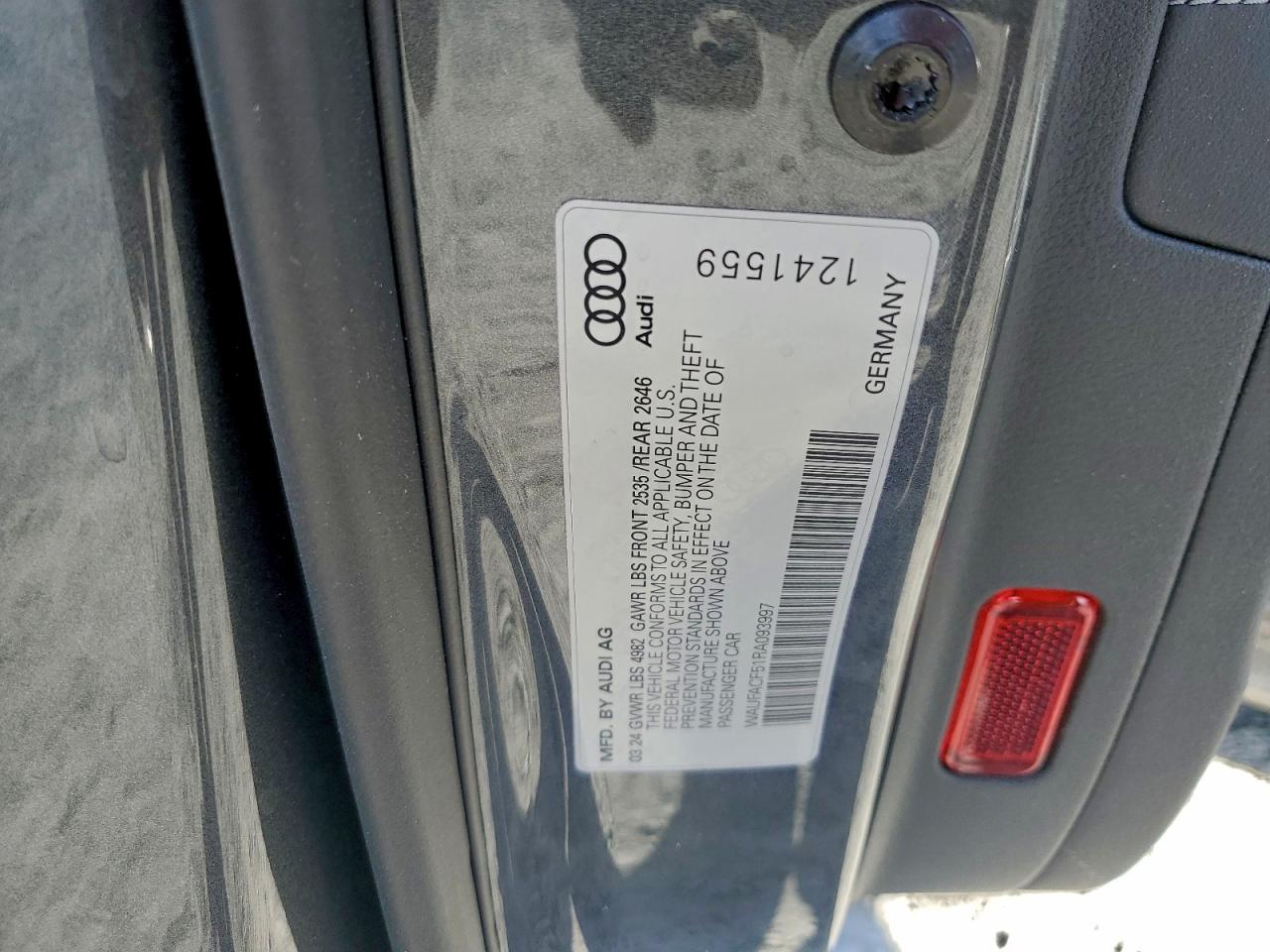 2024 AUDI A5 PREMIUM PLUS 45 photo 12