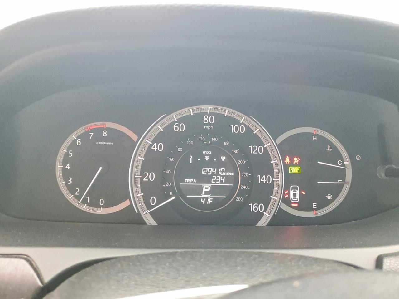 2013 HONDA ACCORD EXL photo 9