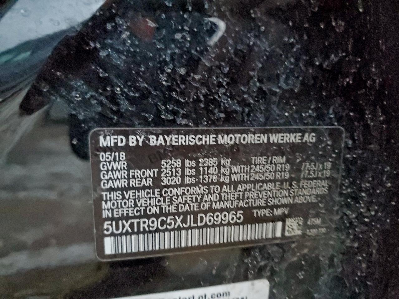 2018 BMW X3 XDRIVE30I photo 23