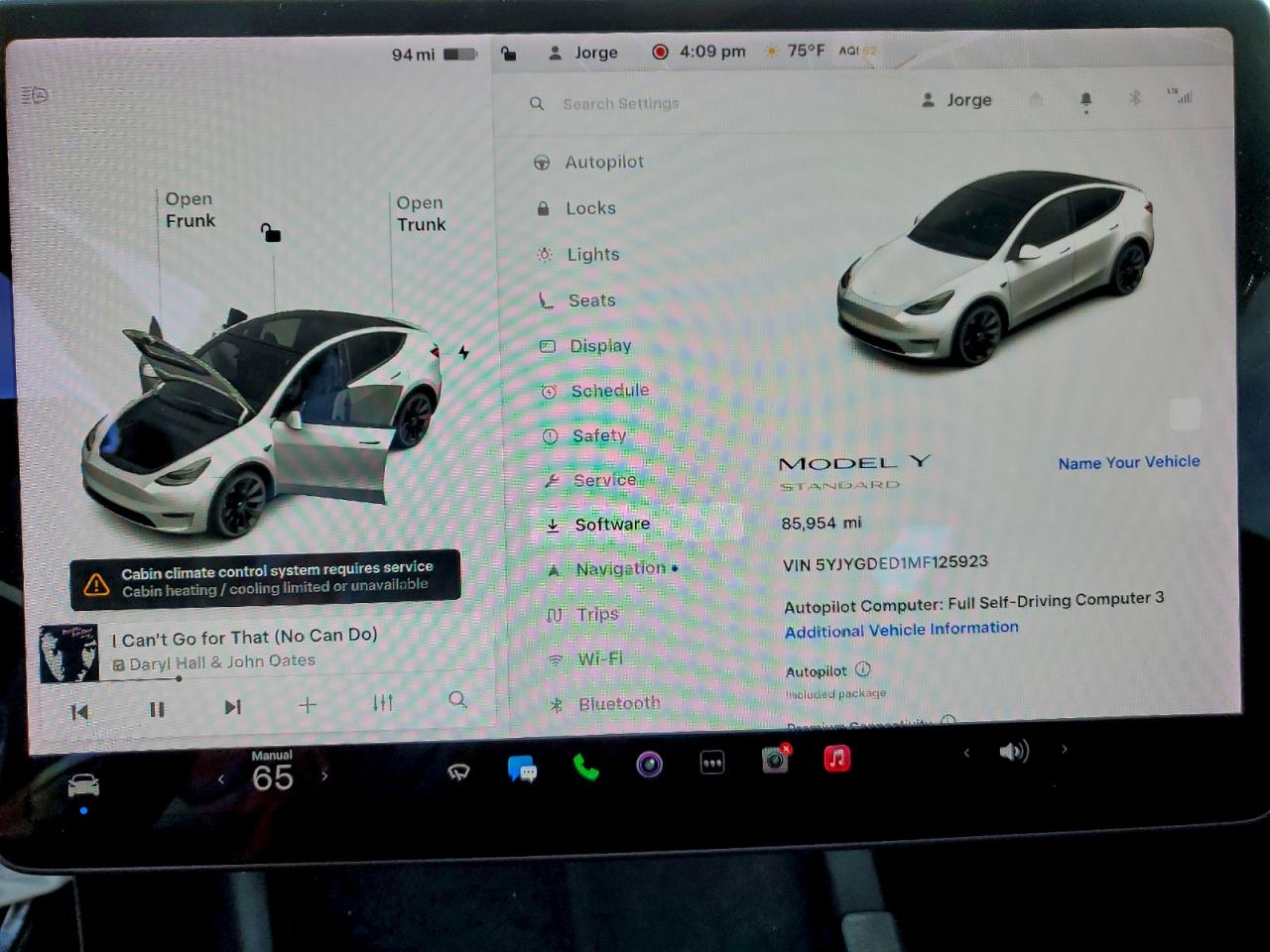 2021 TESLA MODEL Y photo 17