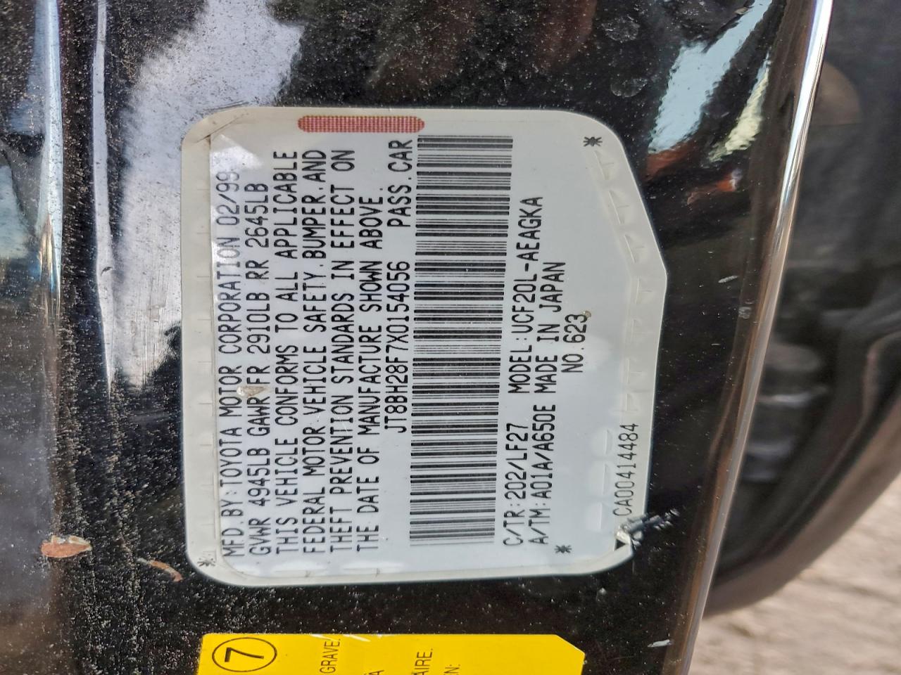 1999 LEXUS LS 400 photo 12