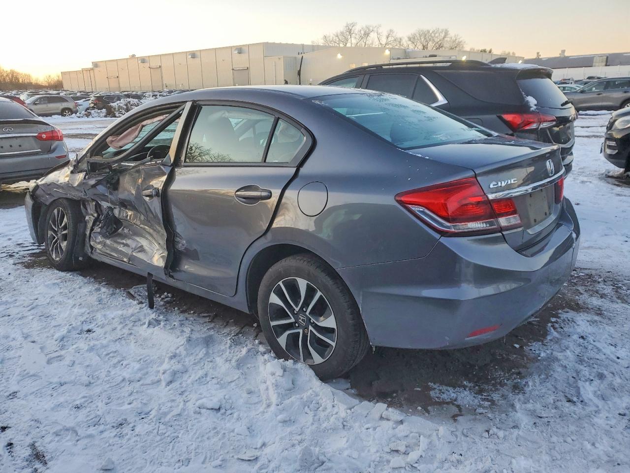 2015 HONDA CIVIC EX photo 2
