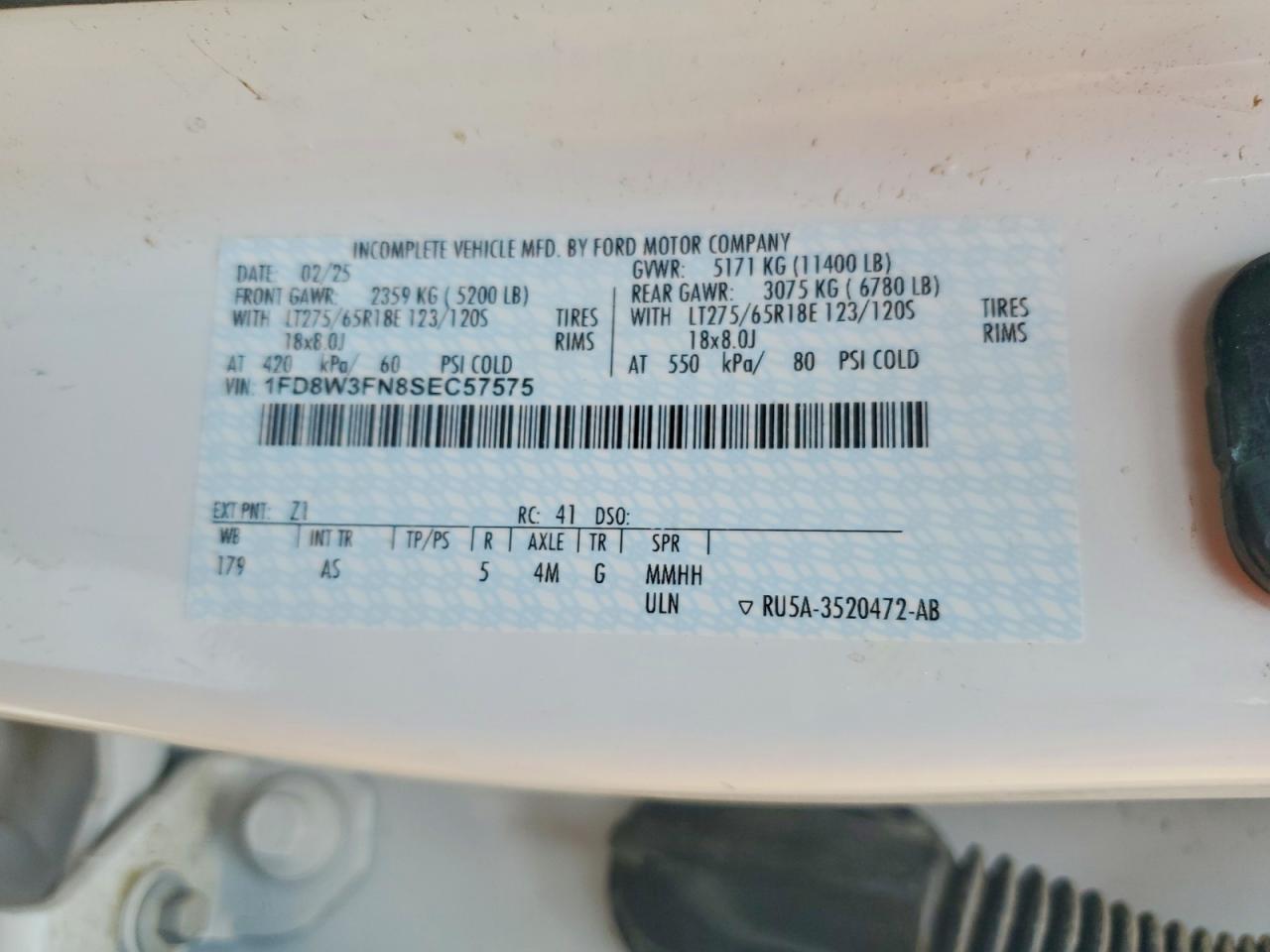 2025 FORD F350 SUPER DUTY UTILITY / SERVICE TRUCK photo 23
